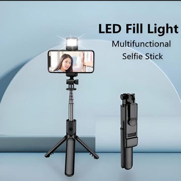 Vlogging Kit, Video Making kit, with tripod stand, Led Light, Mobile Holder ALL IN ONE
