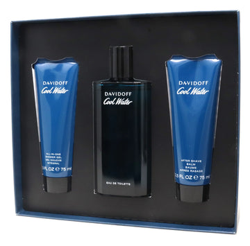 Davidoff Cool Water Men (Edt 125ml + A/S + S/G) 3pcs Gift Set