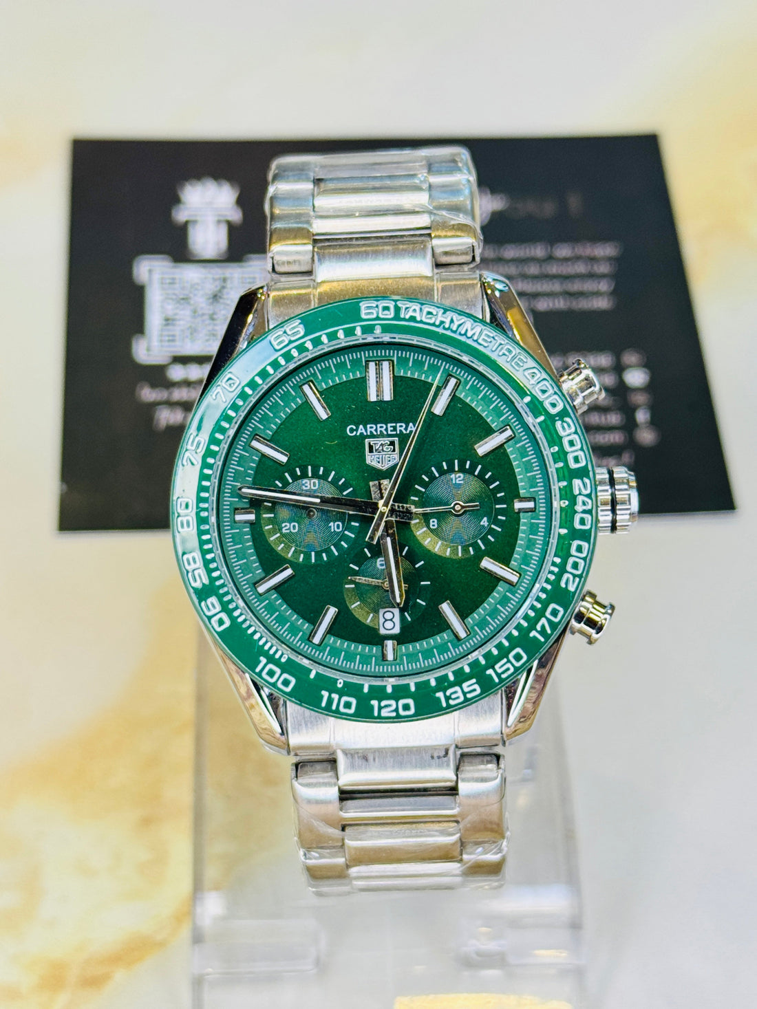 Tag Heur Silver Forest Chronograph Watch