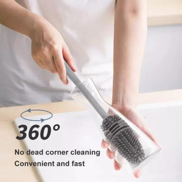SILICONE BOTTLE CLEANING BRUSH