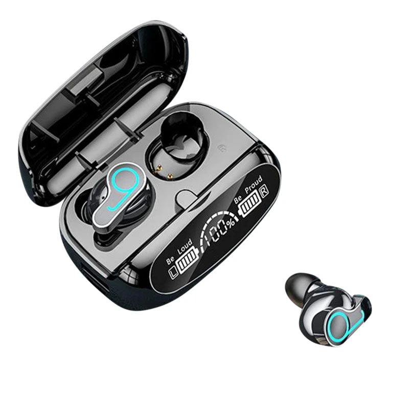 M32 True Wireless Stereo Earbuds – Hi-Fi Sound with Mic & Charging Case