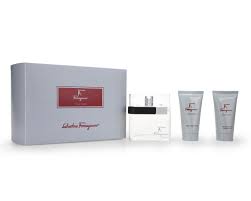 Ferragamo Men Gift Set (Edt 100ml+Shampoo& S/G 75ml+A/S 75ml)