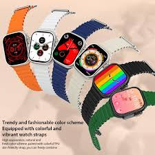 I20 Ultra Max Smart Watch 10 In 1 Box 2.3inch Large Screen With 7 Strips Smartwatch With Airpords2