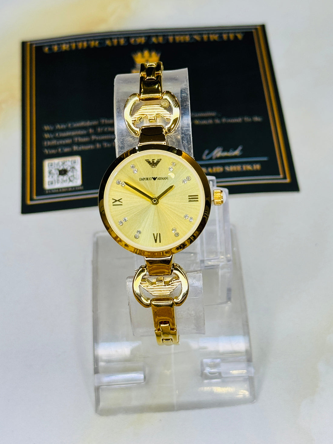Emporio All Gold Watch for her