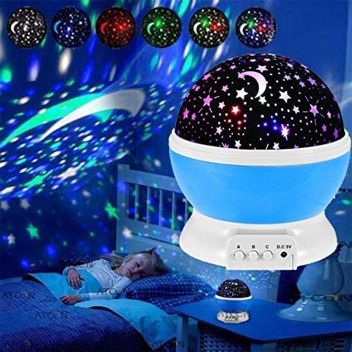 Star Master Dream Rotating Color Changing Projection Lamp Star Light Projector
