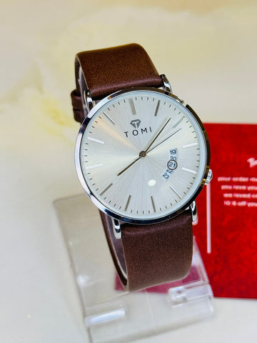 Ministry Coffee Silver White Tomi Watch