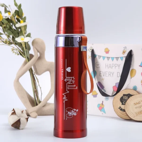 Sports Vacuum Flask 750ml Stainless Steel Water Bottle