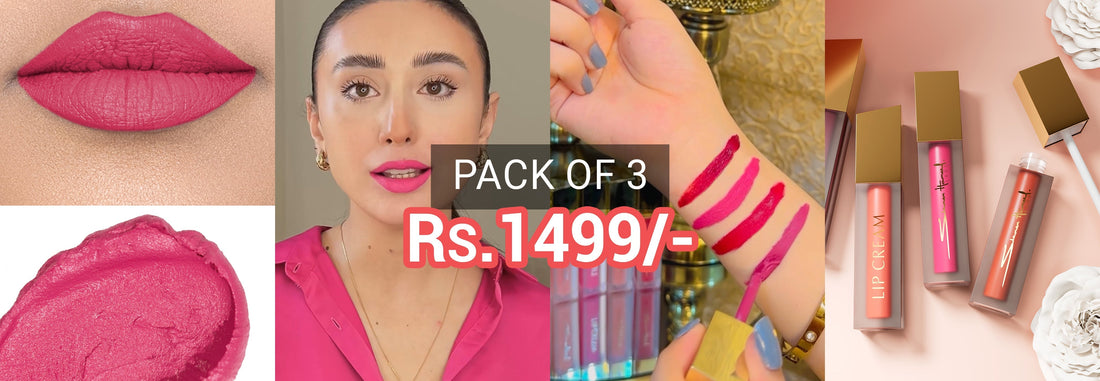LIP CREAM PACK OF 3