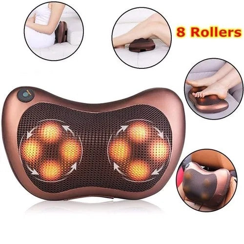 Pillow Massager With Deep Kneading Heated Massage