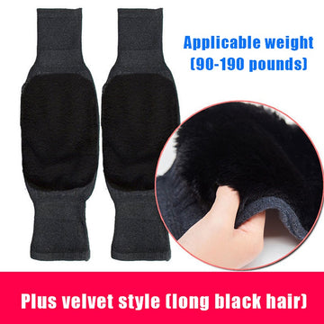 2Pcs Thermal Fleece Knee Warmers – Pain Relief & Double Layer Protection