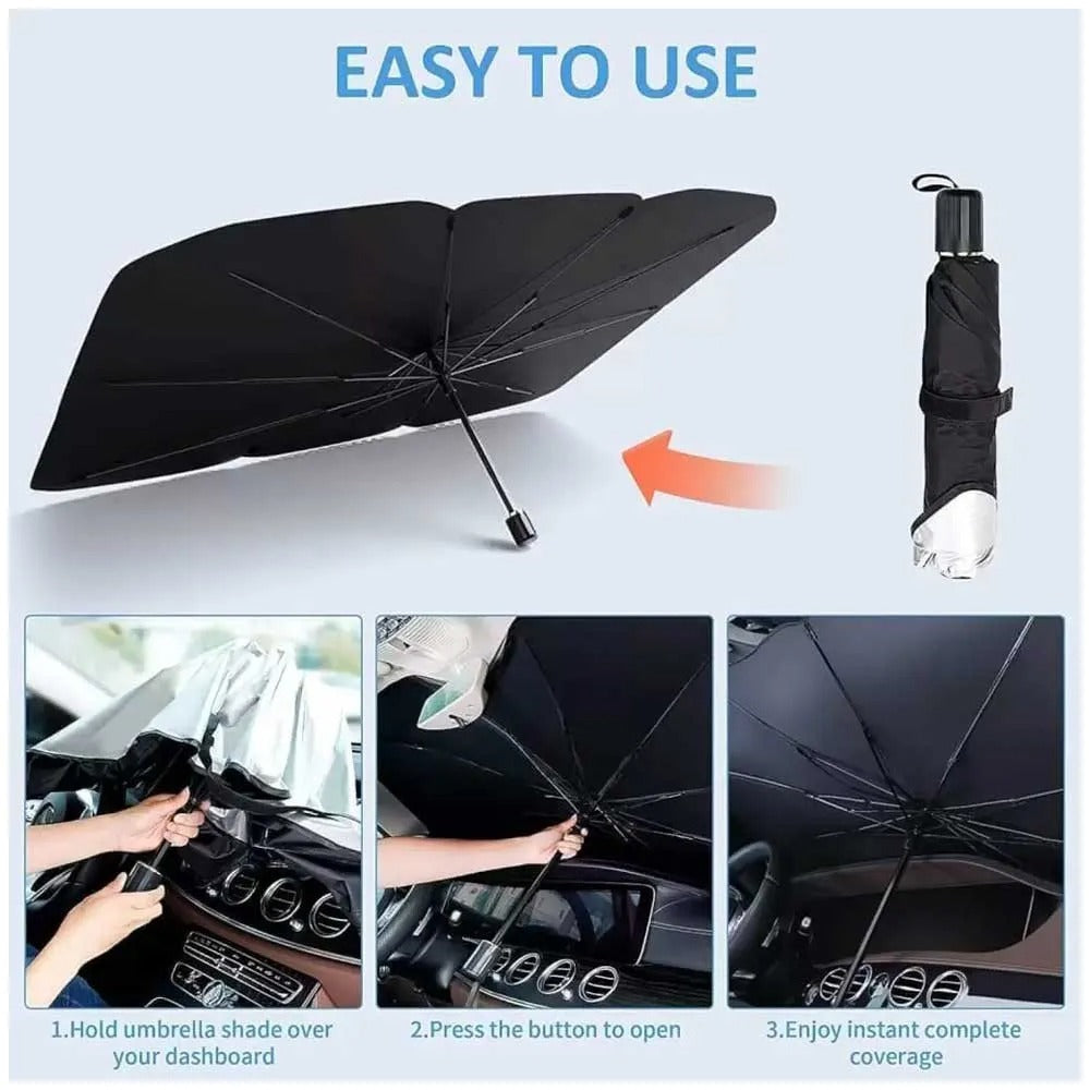 Front Car Sunshade Umbrella