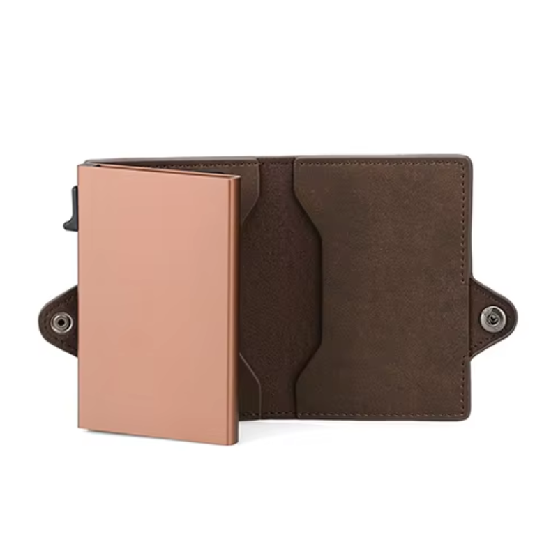 PU Leather Wallet & Pop-Up Card Holder – Free Cash on Delivery