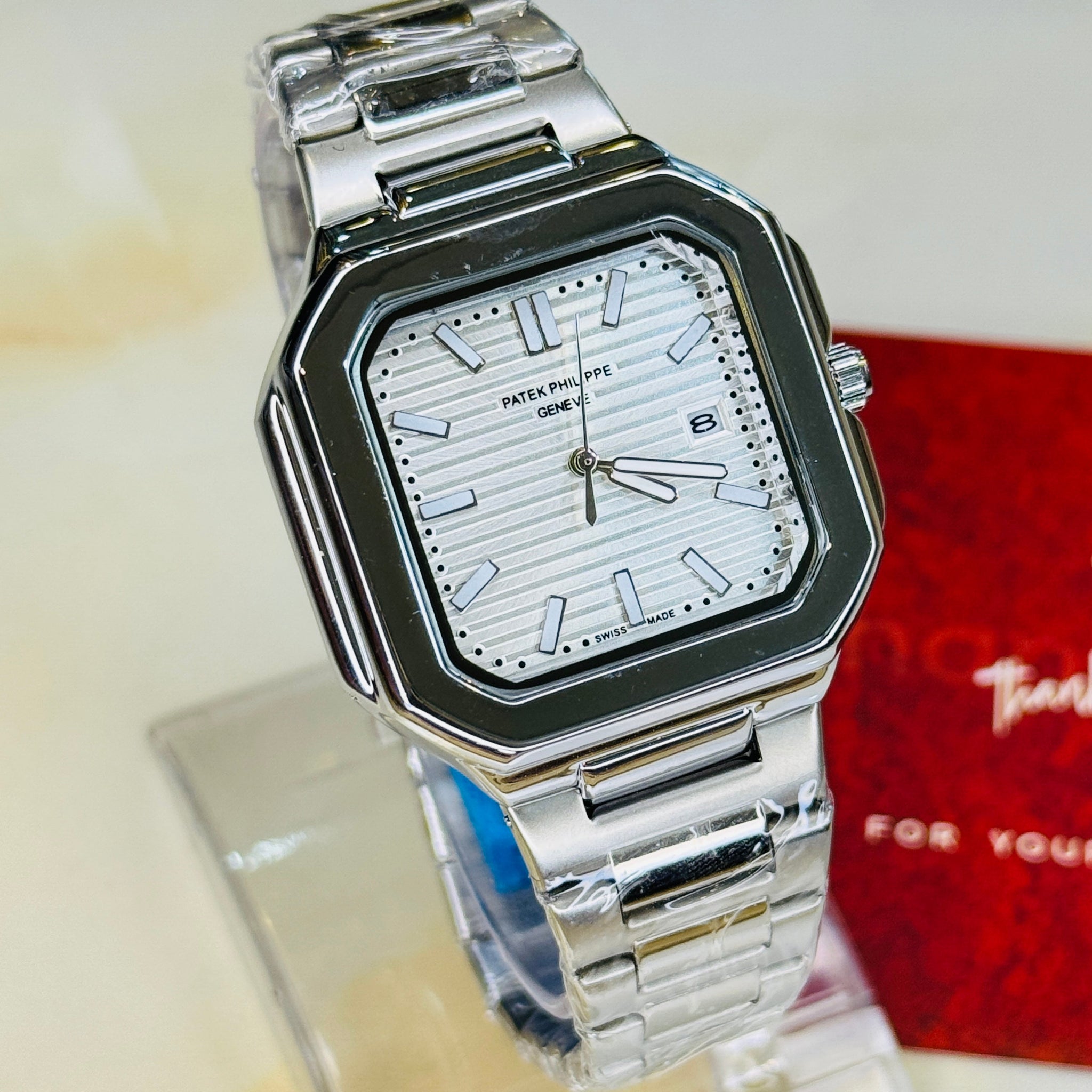 Old Money Patek Square Watch