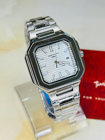 Old Money Patek Square Watch