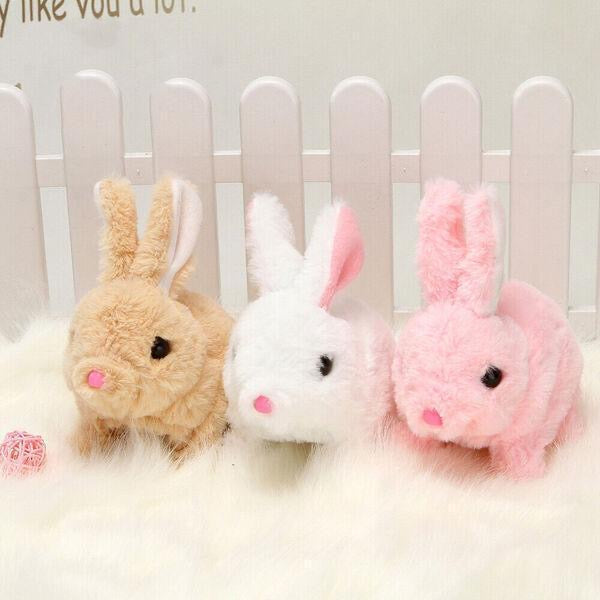 Cute Simulation Electric Rabbit Plush Toy