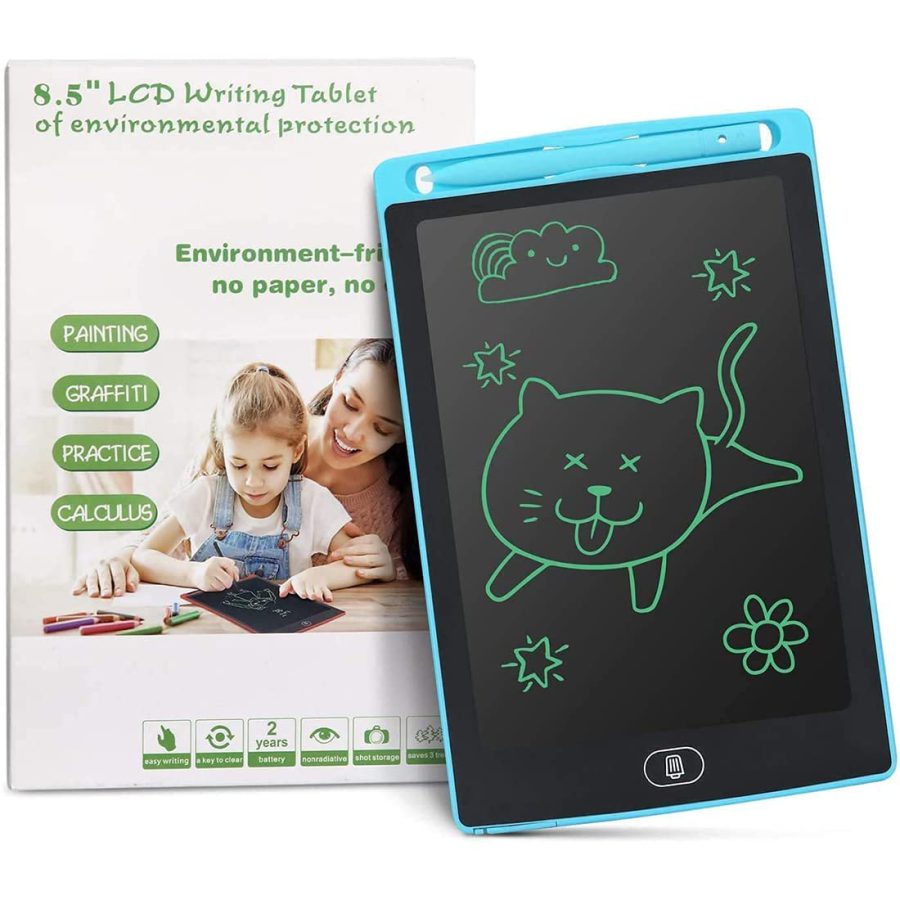 Hardbound Lcd Writing Pad 8.5 Inch Multicolor Lcd Tablet