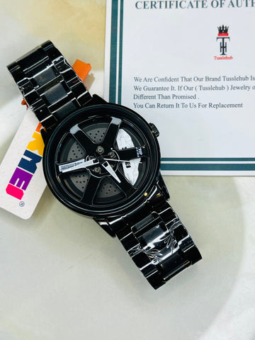 Skmei White Vossen Ace Dial Wheel Watch