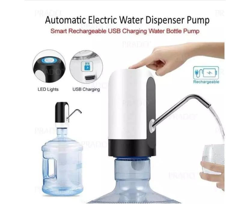 Electric Water Dispenser Portable Automatic Electric Water Pump Drinking Bottle Switch Usb Rechargeable Water Pump Machine