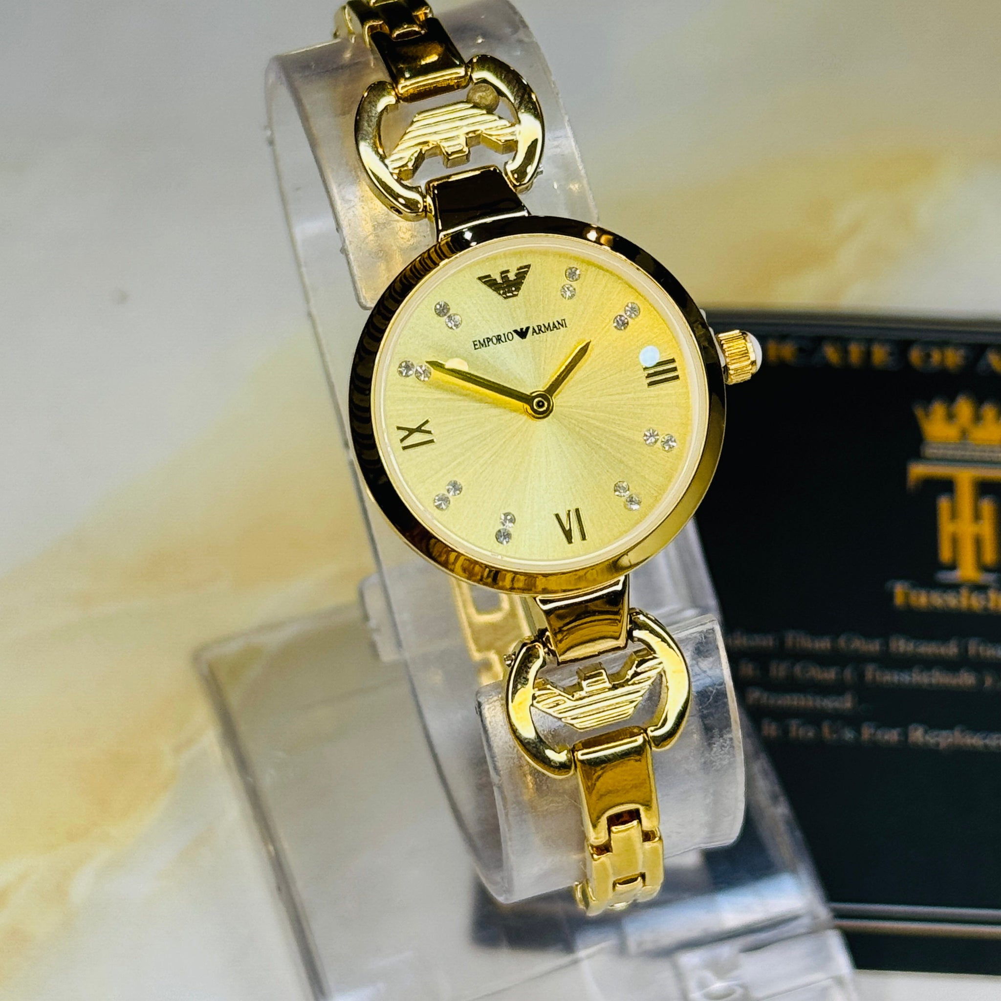 Emporio All Gold Watch for her