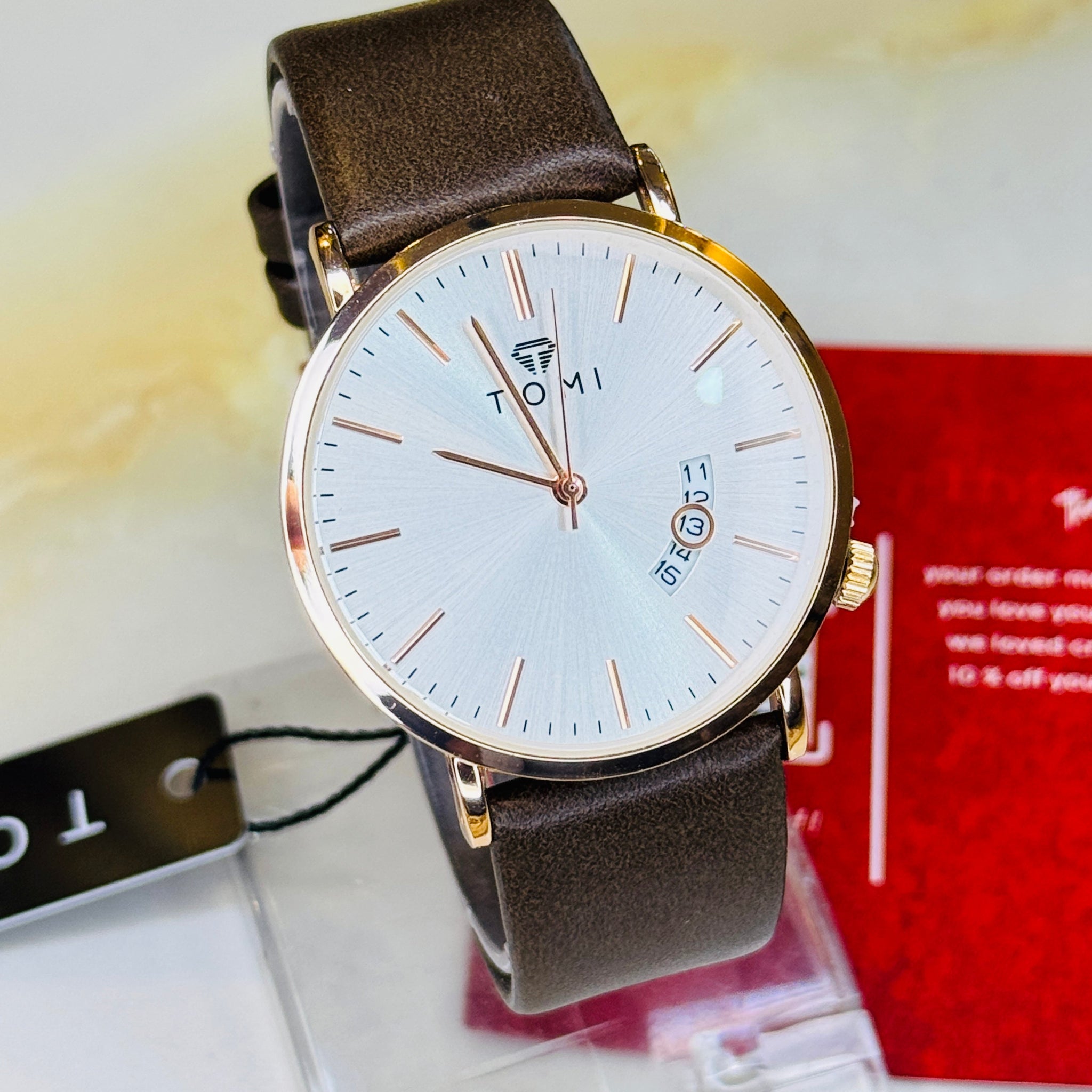 Ministry Coffee Rose Gold Tomi Watch