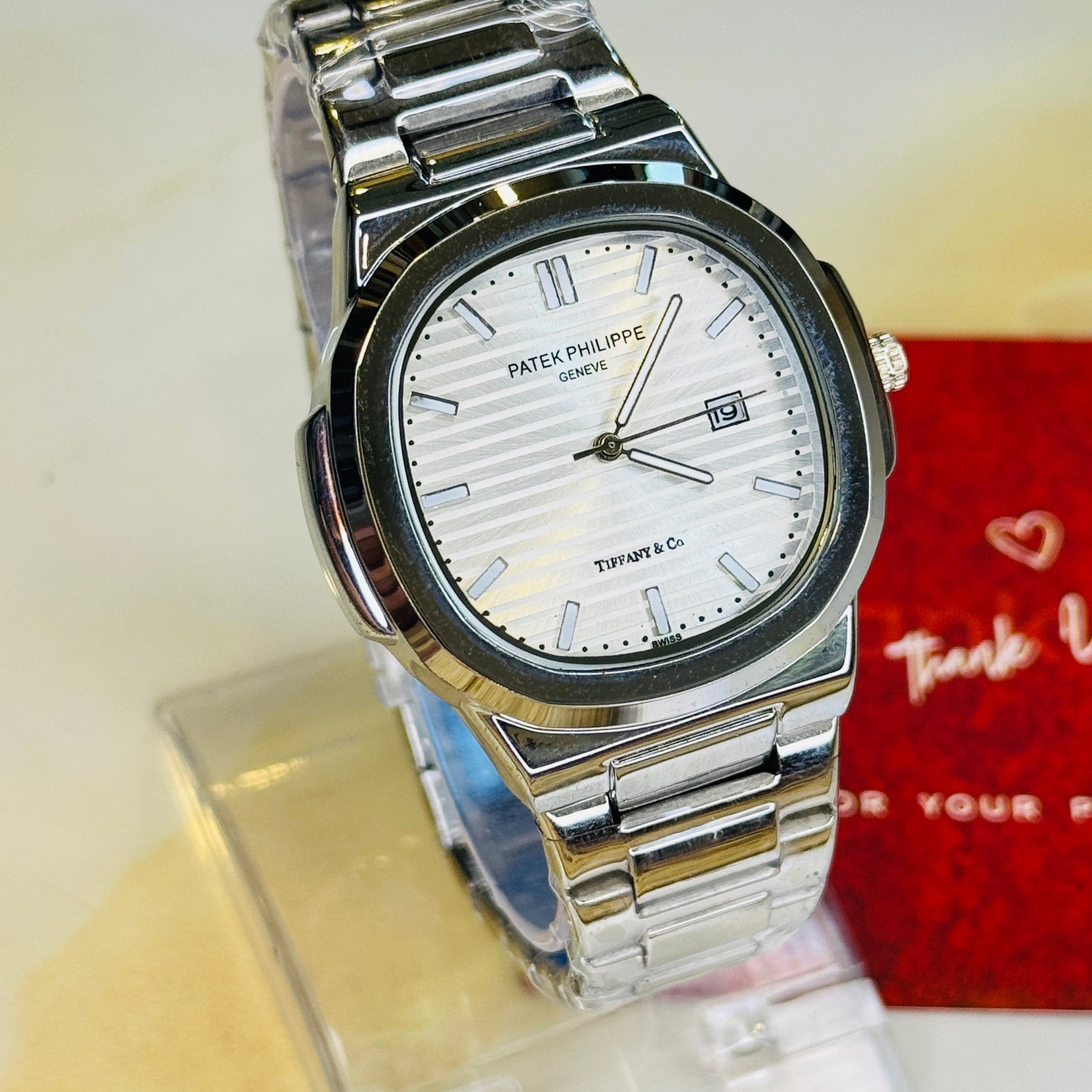 Silver White Nautilus Tiffany & co