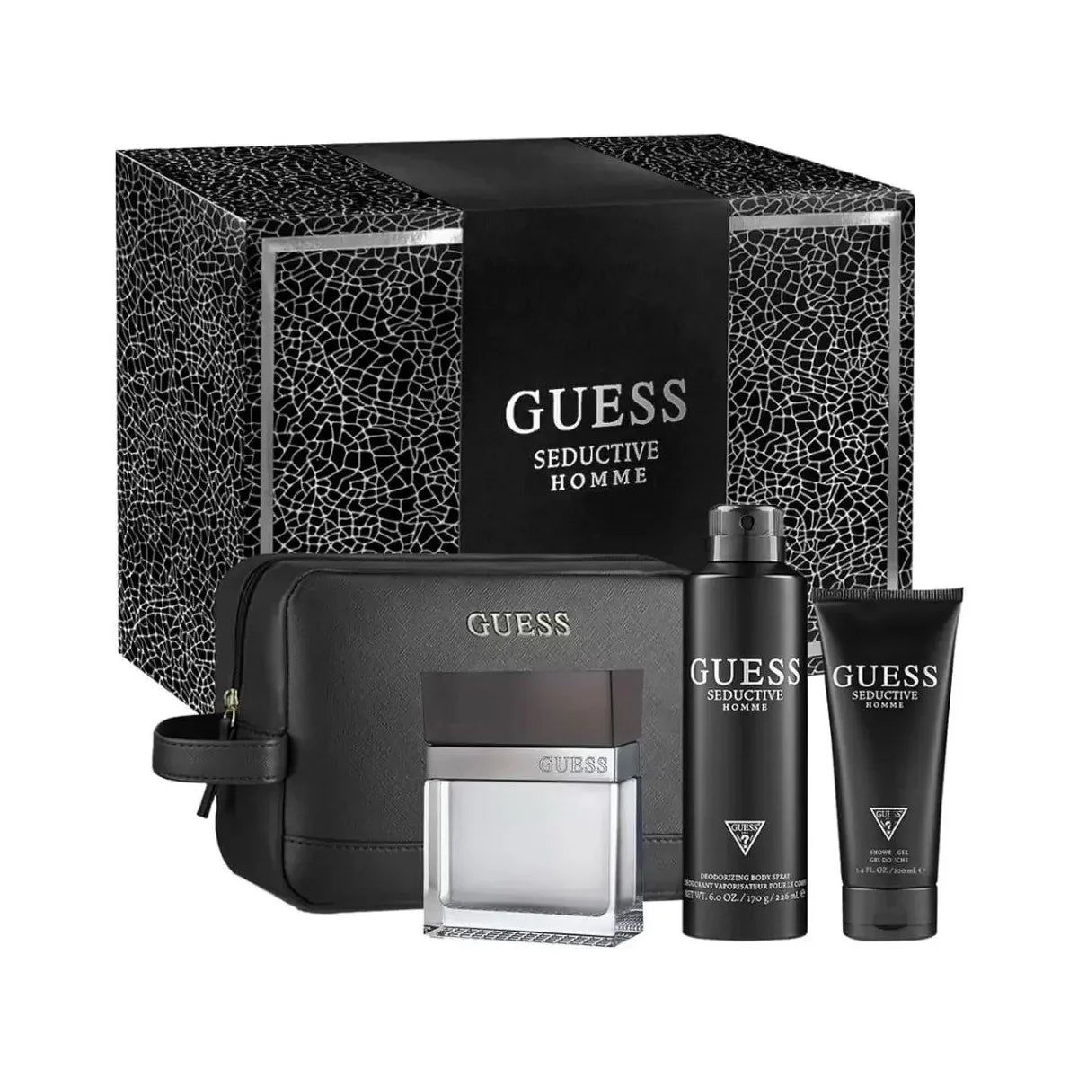 Guess Seductive Men 4s Set (100ml+ 100ml S/G+ 226ml Deo+ Pouch)