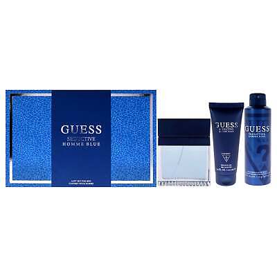 Guess Seductive Blue Men Edt 4s Set (100ml + 100ml S/G+ 226ml Deo+ Pouch)