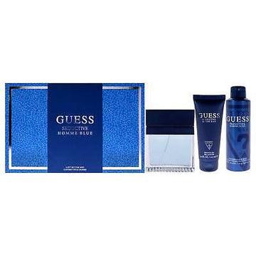 Guess Seductive Blue Men Edt 4s Set (100ml + 100ml S/G+ 226ml Deo+ Pouch)