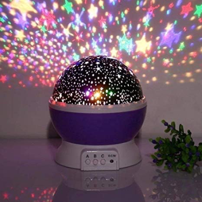 Star Master Dream Rotating Color Changing Projection Lamp Star Light Projector