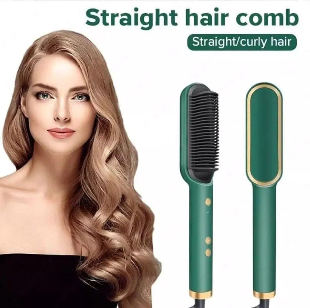 HAIR STRAIGHTENER COMB BRUSH