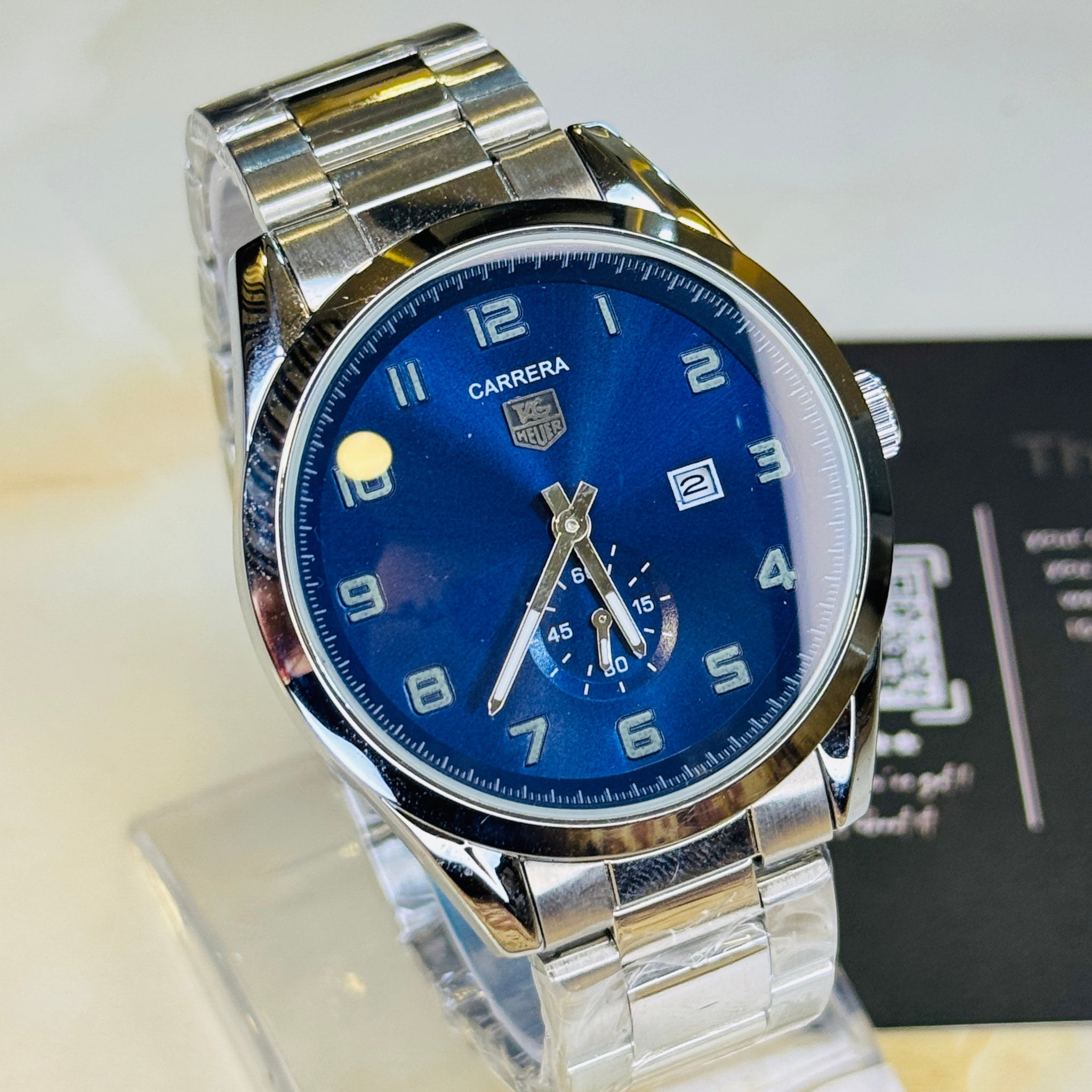 Tag Heur Down Second Glowing Watch
