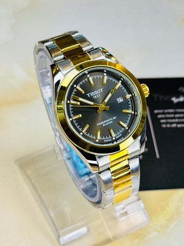Silicium Two Tone Black Tissot Watch