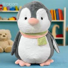 Scarf Penguin Plush Figure | Fluffy & Soft Stuffed Animal Penguin Plush Toy For Kids – 25 Cm