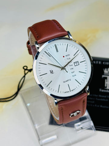 DL Mentor Premium Day Date Watch