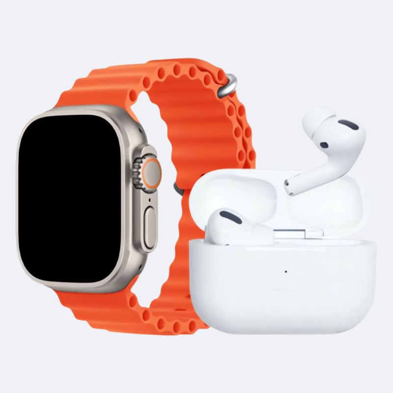 i20 Ultra2 Max 10-in-1 Smartwatch + Earbuds | Free Cash on Delivery