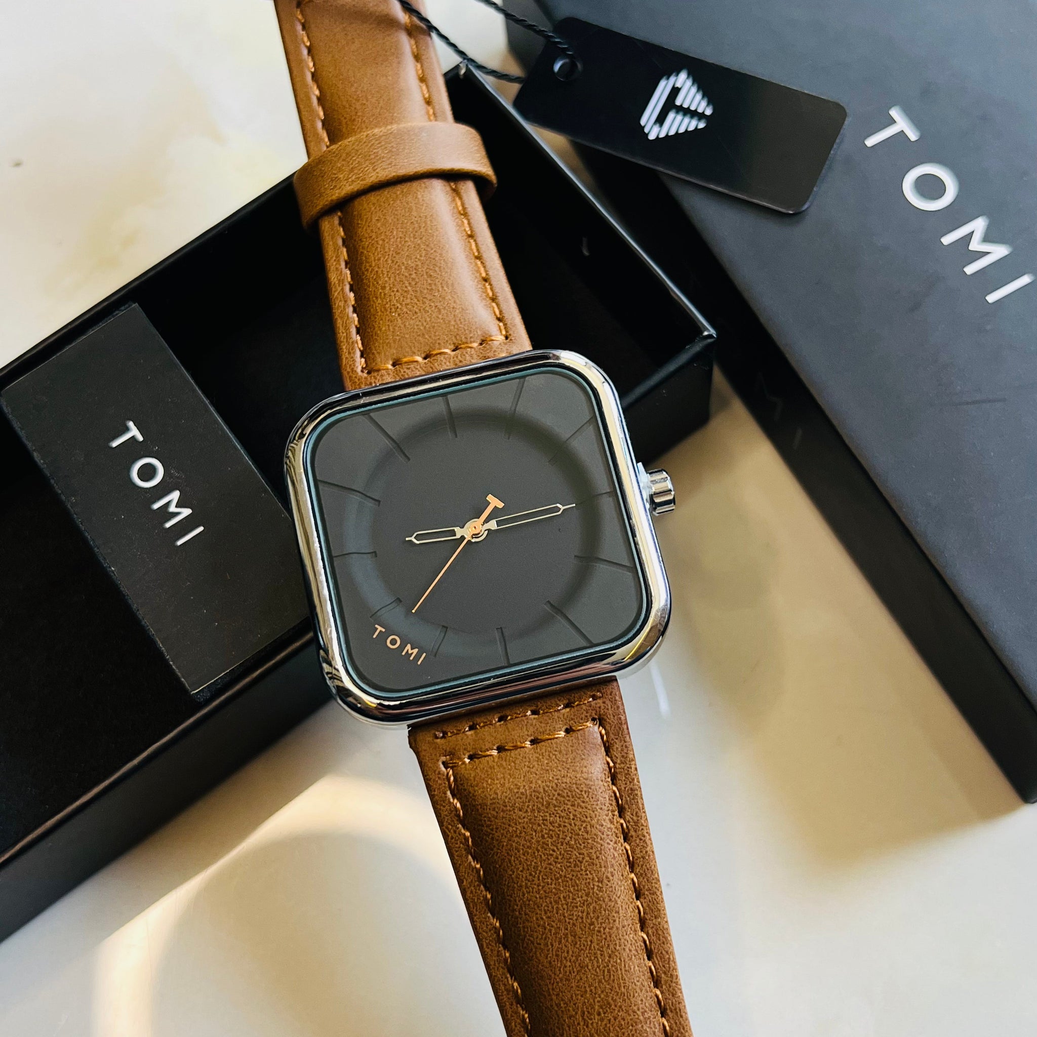 Tomi Square Dial Watch