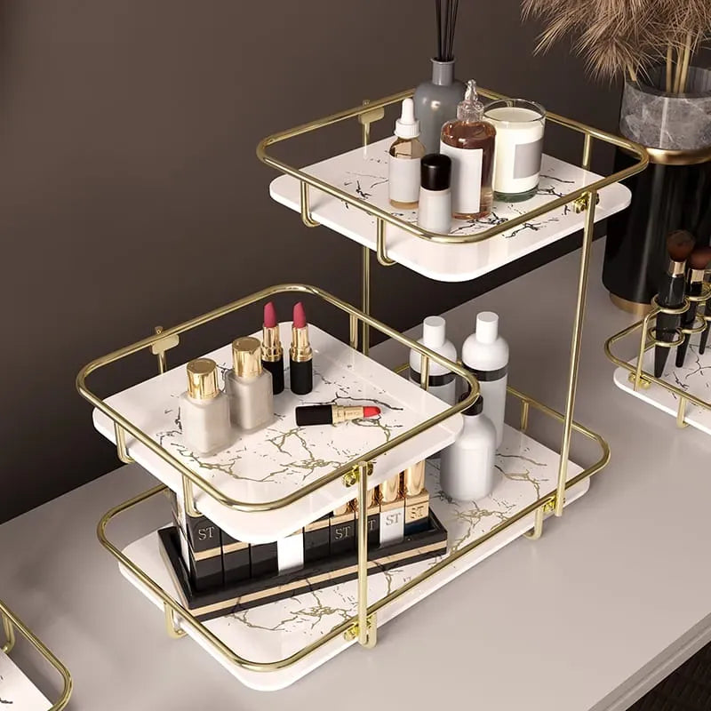 Makeup Organization and Storage, Vanity Trays, Skincare Organizers