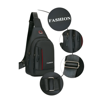 Fashion Man Small Chest Bag Phone Pocket Cross Body Shoulder Fanny Pack Male Handbag Outdoor Neck Side Crossbody Gym Bags